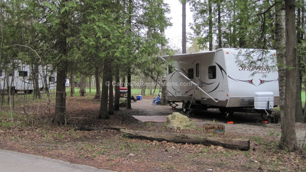 Campsite 19E In Daisy Field South Campground At Potawatomi State Park ...